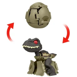 Online Fierce Changers Personaggi Hidden Hatchers, Uovo Giocattolo 2 In 1 Trasformabile In Dinosauro Action Figures