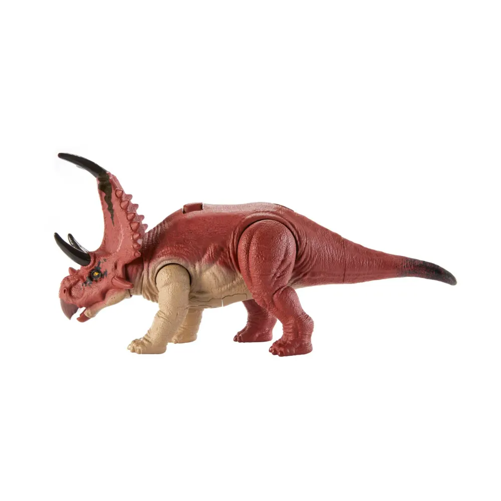 Sale Ruggito Selvaggio, Diabloceratopo, Dinosauro Con Suoni E Mossa D'Attacco, Dimensioni Medie, Snodato E Con Gioco Digitale , Giocattolo Per Bambini, 4+ Anni, Hlp16 Macchinine Bambini