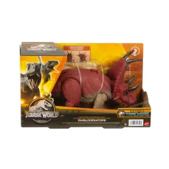Sale Ruggito Selvaggio, Diabloceratopo, Dinosauro Con Suoni E Mossa D'Attacco, Dimensioni Medie, Snodato E Con Gioco Digitale , Giocattolo Per Bambini, 4+ Anni, Hlp16 Macchinine Bambini
