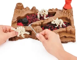 Discount , Dino Dig Playset Con 10 Ossa Di Dinosauri Nasclste Mosaici, Sabbia, Glitter