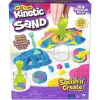 Best , Set Gioco Squish N' Create, Sabbia Colorata In 3 Variazioni, Sabbia Cinetica 382 G, 5 Accessori Per Modellare La Sabbia, Giocattoli Per Bambini E Bambine 3 Anni Mosaici, Sabbia, Glitter