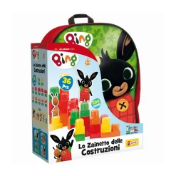 Clearance Lisciani Zainetto Costruzioni Baby Rosso Primi Apprendimenti