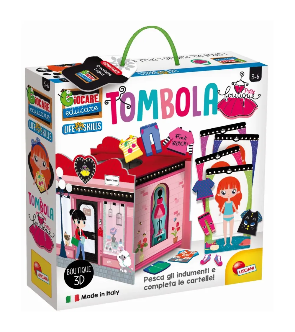 Hot Life Skills Tombola Vesti E Svesti Allegra Boutique Primi Apprendimenti