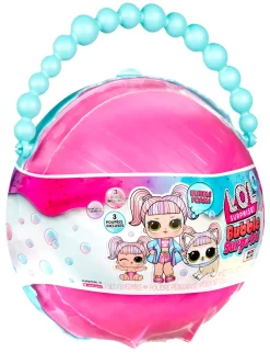 Online Surprise Bubble Surprise Deluxe Bambole Collezionabili, Pet, Little Sister, Sorprese, Accessori Bubble Surprise, Schiuma Con Cambio Di Colore Fashion Dolls
