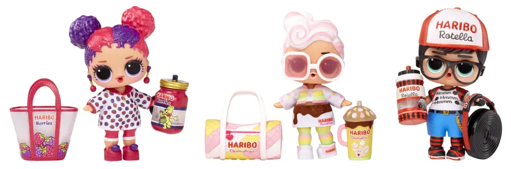Clearance Surprise Loves Mini Sweets Serie X Haribo Include 1 Bambola A Tema Caramelle E Accessori Divertenti Mini Dolls