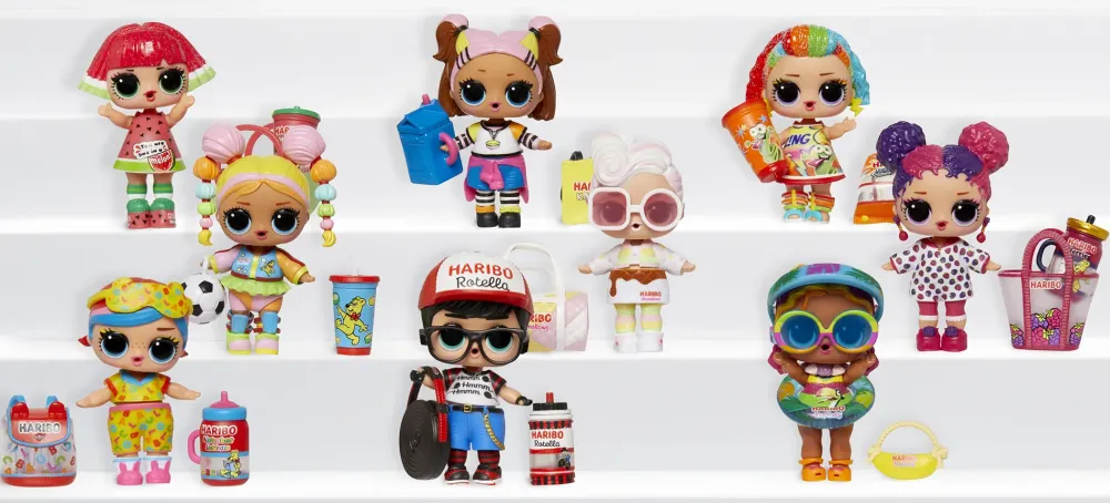 Clearance Surprise Loves Mini Sweets Serie X Haribo Include 1 Bambola A Tema Caramelle E Accessori Divertenti Mini Dolls