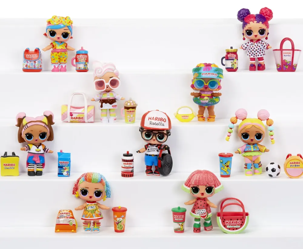 Clearance Surprise Loves Mini Sweets Serie X Haribo Include 1 Bambola A Tema Caramelle E Accessori Divertenti Mini Dolls