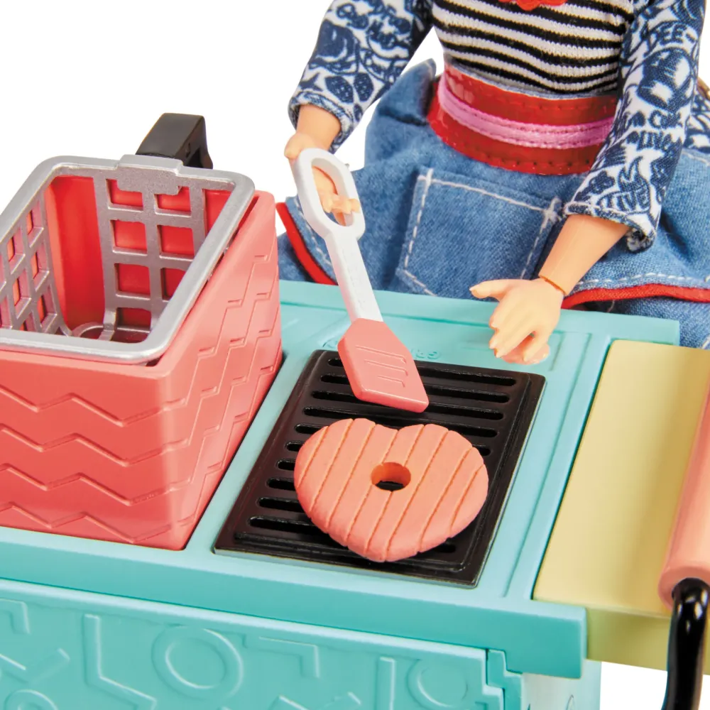 Best Surprise Omg To-Go Diner Playset Con Oltre 45 Sorprese E Bambola Inclusa Fashion Dolls