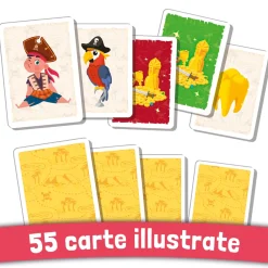 Sale Ludoteca Le Carte Dei Bambini All'Arrembaggio! In Display 12 Giochi Di Carte