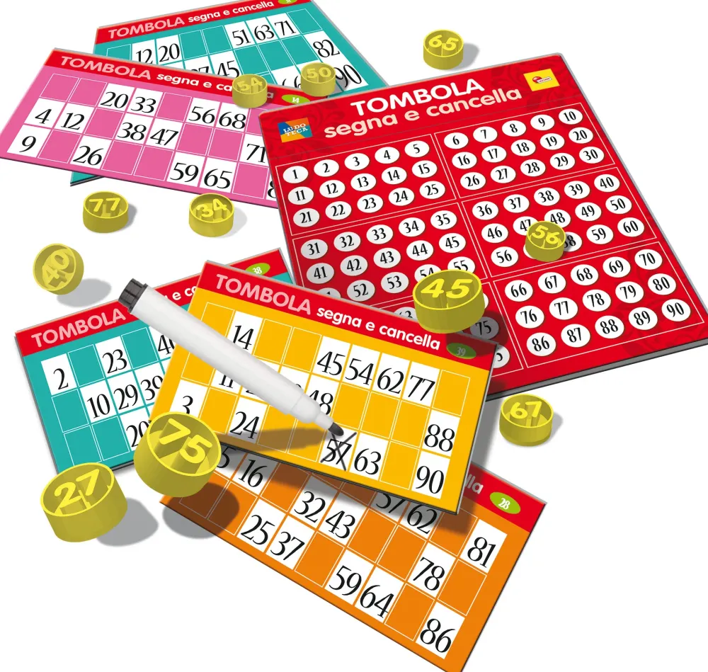 Clearance Ludoteca Tombola Segna E Cancella Giochi In Scatola Per Famiglia