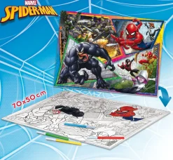 Sale Marvel Puzzle Df Maxi Floor 150 Spider-Man Puzzle Per Bambini
