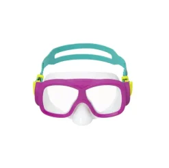 Clearance Maschera Aquanaut, 7-14 Anni, 3 Colori Assortiti, In Silicone Con Lenti In Policarbonato Protezione Uv Maschere E Pinne