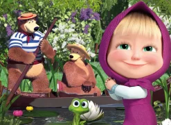 Best Masha Puzzle Df Maxifloor 24 Puzzle Per Bambini