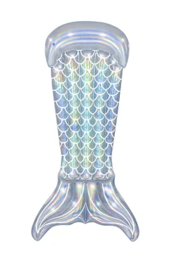 Online Materassino Fashion Coda A Sirena Iridescente Cm. 193 101 Gonfiabili Per Bambini