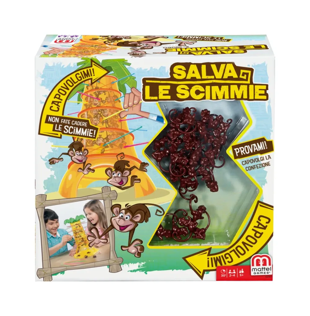 Best Salva Le Scimmie, Gioco In Scatola Per 2-4 Giocatori Giochi Di Societa Per Bambini