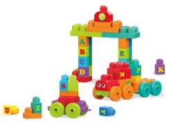Outlet Mega First Builders Impara Con Il Treno! Costruzioni Bambini