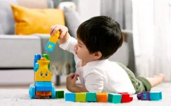 Outlet Mega First Builders Impara Con Il Treno! Costruzioni Bambini