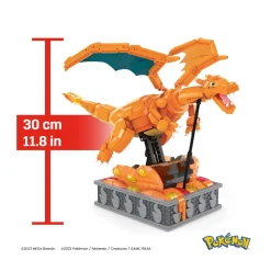 Best Mega Kinetic Charizard, Set Da Costruzione Da 1664 Pezzi, Personaggio Meccanizzato Con Movimento Realistico E Alto 28 Cm Da Collezione, 12+ Anni, Hmw05 Set Costruzioni