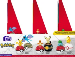 Sale Mega Pokemon Set Collezione Di Poke Balls, Ciascuno Da Costruire Con 40 Mattoncini E Che Include 2 Poke Balls E 2 Personaggi Del Mondo Pokemon Set Costruzioni