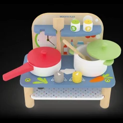 New Mini Cucina Giochi Di Imitazione In Legno