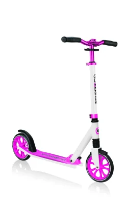 Sale Monopattino Nl 205 Ripiegabile Bianco E Rosa Adatto Per Bambini 7 -12 Anni Monopattini