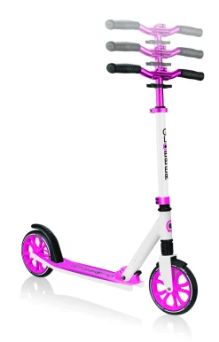 Sale Monopattino Nl 205 Ripiegabile Bianco E Rosa Adatto Per Bambini 7 -12 Anni Monopattini