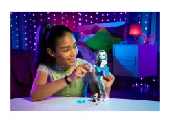 Best Frankie, Bambola Snodata Alla Moda, Dai Capelli Con Ciocche Blu E Nere, Con Accessori E Cucciolo, Giocattolo Per Bambini, 4+ Anni, Hhk53 Fashion Dolls