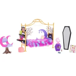 Outlet Playset Camera Da Letto Di Clawdeen Wolf Fashion Dolls