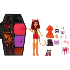 Clearance Segreti Da Brivido Neon Frights Toralei Stripe, Playset Con Bambola, Abiti E Armadietto Per I Look Fashion Dolls