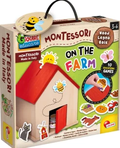 Discount Montessori Baby Wood On The Farm Giochi Educativi In Legno