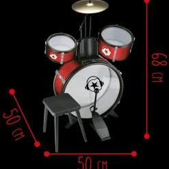 New Batteria Giochi E Strumenti Musicali