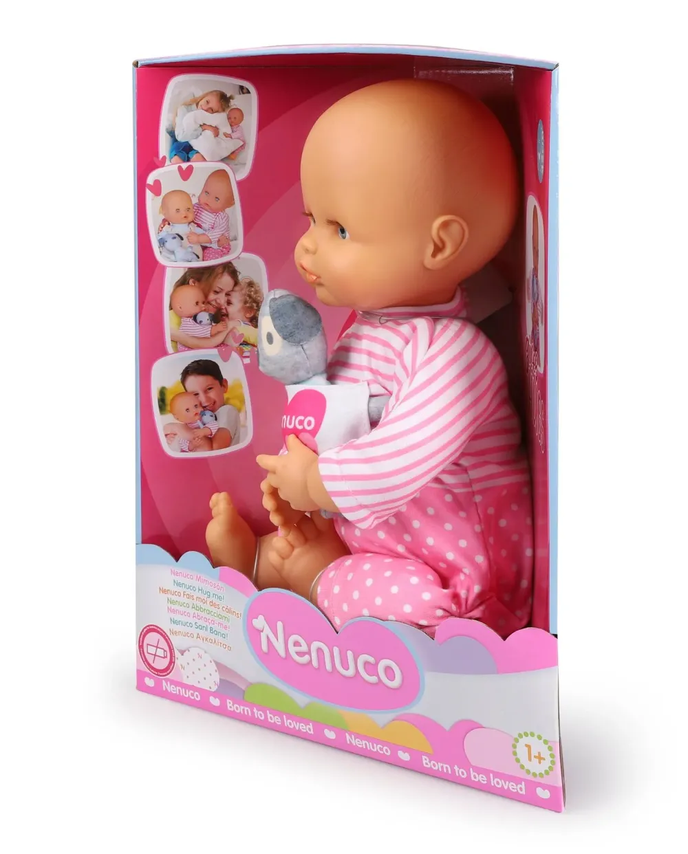 Outlet Abbracciami, Bambola Da 42 Cm Con Corpo Morbido E Un Simpatico Cucciolo Morbido, Per Bambine/I Da 1 Anno Bambolotti