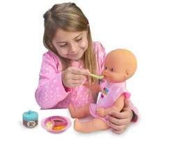 Online Cosa Mangiamo Oggi, Bambola 42 Cm Con Accessori Per La Pappa E Il Cambio Bambolotti