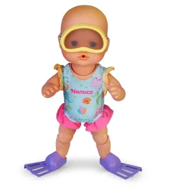 Outlet Impara Ad Immergersi, Bambola Da 35 Cm Con Corpo Rigido E Costume Da Bagno.Nuotera Per Davvero. Per Bambine/I Da 2 Anni Bambolotti