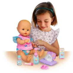 New Pannolino Magico, Bambola 35 Cm Con Pannolino Con Luci, Inclusi Accessori. Bambolotti