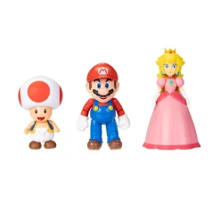 Best Super Mario Personaggi Articolati 10 Cm, Pacco Da 3 Action Figures
