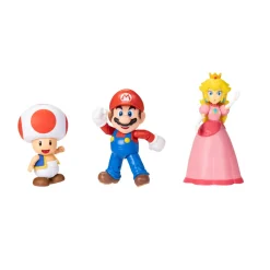 Best Super Mario Personaggi Articolati 10 Cm, Pacco Da 3 Action Figures
