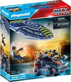 Best Paracadute Della Polizia E Veicolo Set Costruzioni