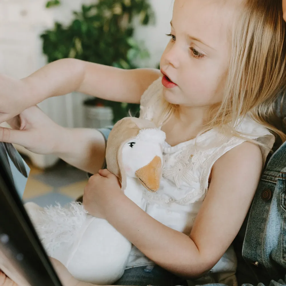 Hot Peluche Avery The Aviator Snowgoose Peluche Tradizionali