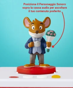 Outlet Personaggio Sonoro Geronimo L'Amore E' Come Il Formaggio Raccontastorie