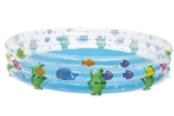 New Piscina Deep Dive A 3 Anelli Cm. 183 33 Gonfiabili Per Bambini