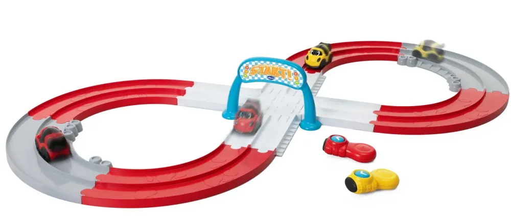 Hot Pista Macchinine Turboball Rc, 1 4 Anni, Con Tecnologia A Infrarossi Macchinine Bambini