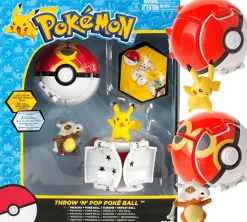 Discount Pkm Set Pikachu E Poke Ball Action Figures