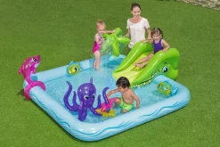 Play Center Gonfiabile Con Piscina ® Fantastic Aquarium , 2 Anni+ Gonfiabili Per Bambini