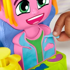 Capelli Pazzerelli, Playset Per Giocare Al Parrucchiere, Giocattoli Di Fantasia Per Bambini E Bambine Dai 3 Anni In Su Plastilina E Pasta Modellabile