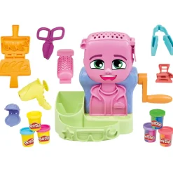 Capelli Pazzerelli, Playset Per Giocare Al Parrucchiere, Giocattoli Di Fantasia Per Bambini E Bambine Dai 3 Anni In Su Plastilina E Pasta Modellabile