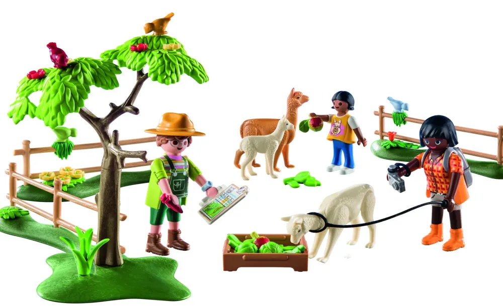 Sale Country 71251 Passeggiata Con Gli Alpaca Per Bambini Dai 4 Anni In Su Set Costruzioni