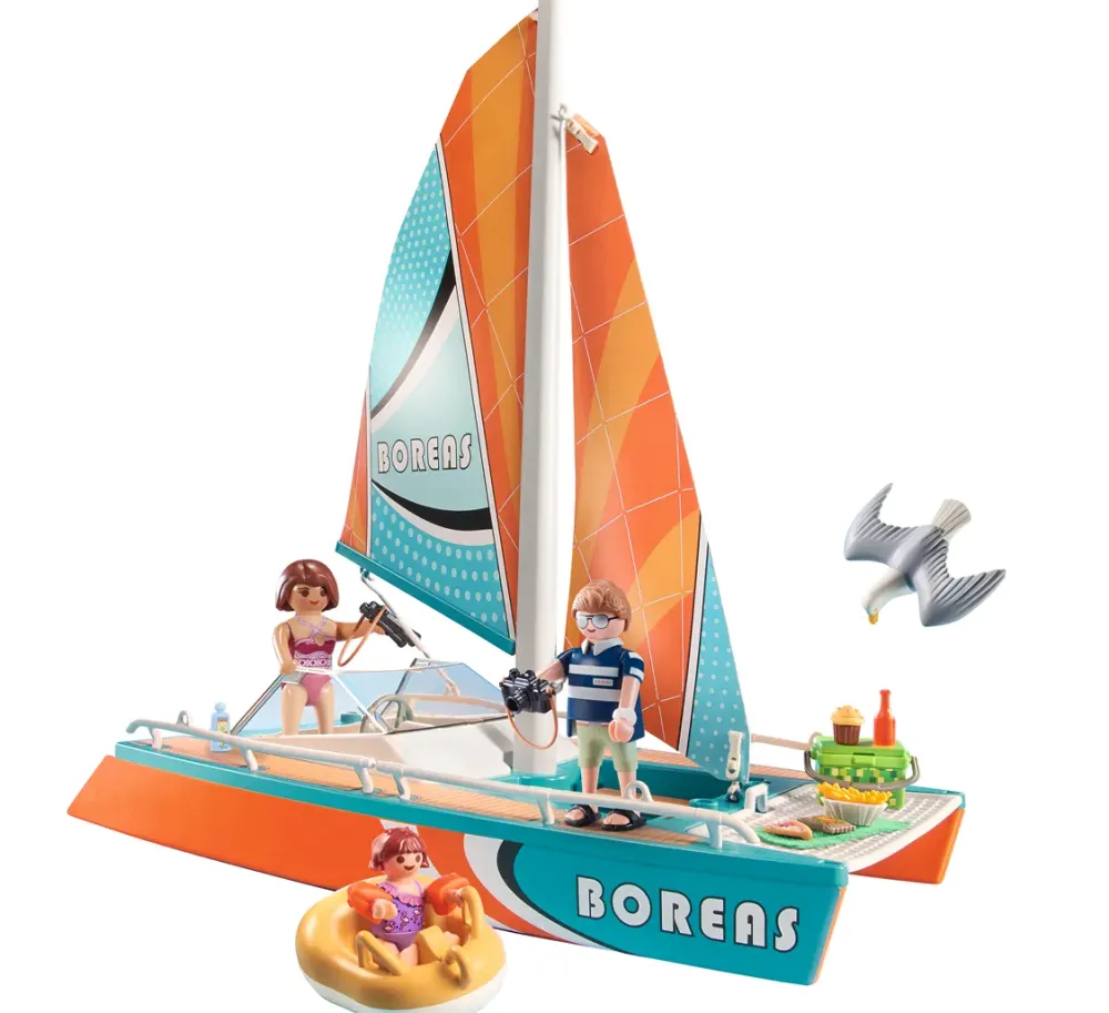 Sale Family Fun 71043 Promo Pack Catamarano Per Bambini Dai 4 Anni In Su Set Costruzioni