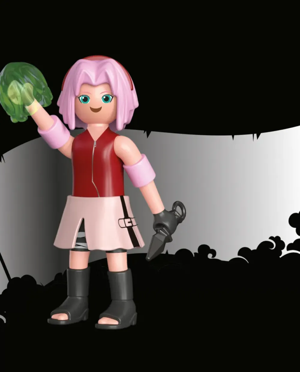Best Naruto Shippuden 71098 Sakura Con Kunai E Guanto Curativo, Dai 5 Anni In Su Set Costruzioni