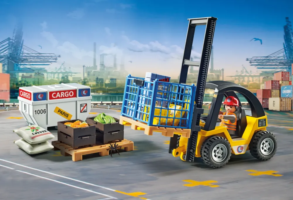 New Promo Pack 71528 Carrello Elevatore Per Bambini Dai 4 Anni Costruzioni Bambini